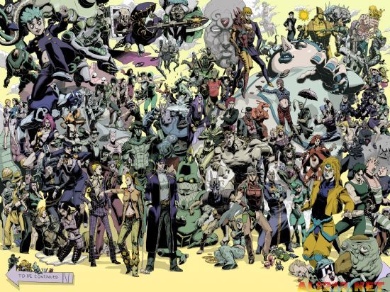 TGS 2012 《喬喬全明星大亂斗》攝屏游戲演示，動(dòng)漫開發(fā)的格斗盛宴